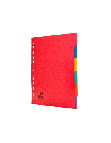 SEPARADOR Q C/CART.BRILLO JUEGO 6 SEPARADORES A4 MULTITALADRO KF15406