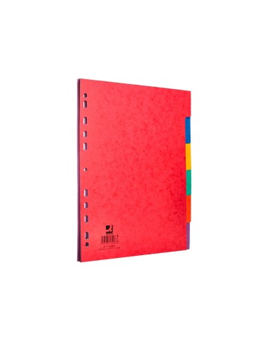 SEPARADOR Q C/CART.BRILLO JUEGO 6 SEPARADORES A4 MULTITALADRO KF15406