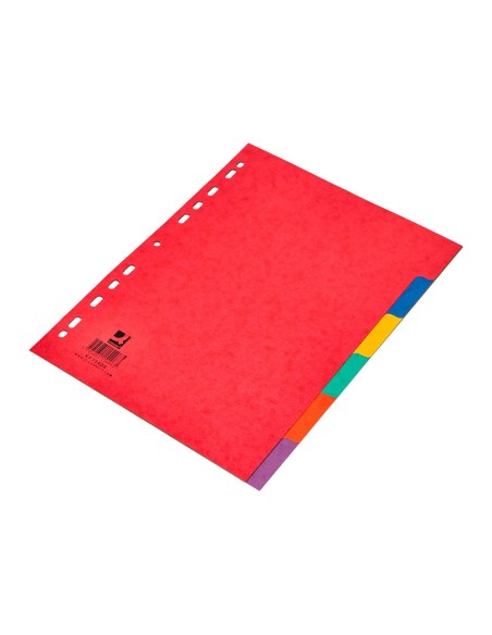 SEPARADOR Q C/CART.BRILLO JUEGO 6 SEPARADORES A4 MULTITALADRO KF15406