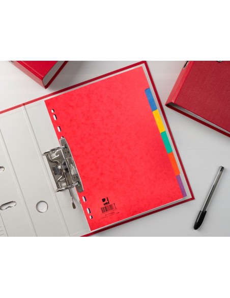 SEPARADOR Q C/CART.BRILLO JUEGO 6 SEPARADORES A4 MULTITALADRO KF15406