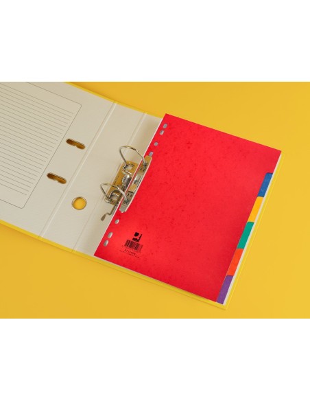 SEPARADOR Q-CON CART.BRILLO JUEGO 6 SEP. A4+ MULTI.KF15408