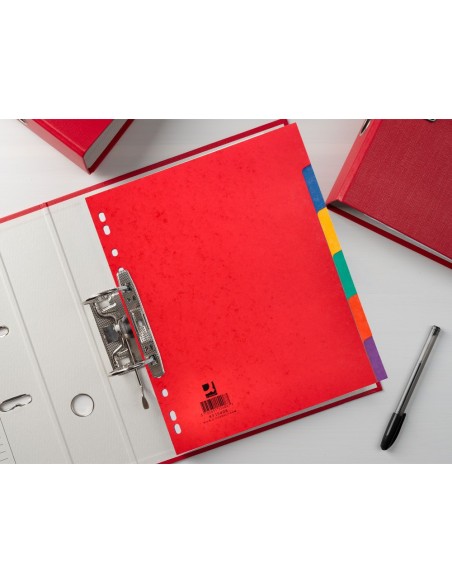 SEPARADOR Q-CON CART.BRILLO JUEGO 6 SEP. A4+ MULTI.KF15408