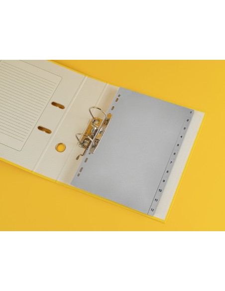 SEP.NUMERICO Q-CON.PLASTICO 1-12 JUEGO 12 SEP.A4 MULTITALADRO