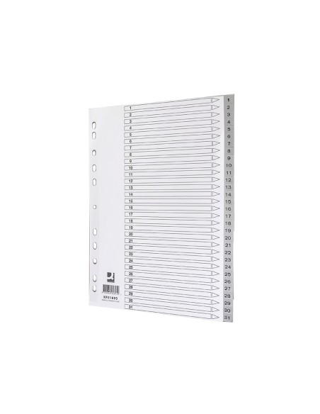 SEP.NUMERICO Q-CON.PLASTICO 1-31 JUEGO 31 SEP.A4 MULTITALADRO