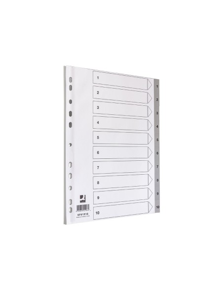 SEP.NUMERICO Q-CON.PLASTICO 1-10 JUEGO 10 SEP.A4 MULTITALADRO