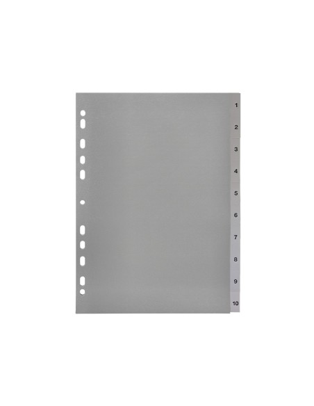 SEP.NUMERICO Q-CON.PLASTICO 1-10 JUEGO 10 SEP.A4 MULTITALADRO