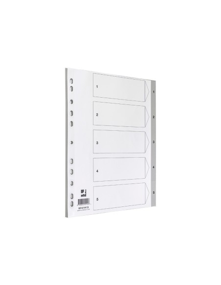 SEP.NUMERICO Q-CON.PLASTICO 1-5 JUEGO 5 SEP.A4 MULTITALADRO