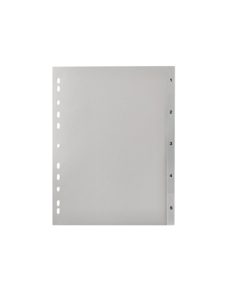 SEP.NUMERICO Q-CON.PLASTICO 1-5 JUEGO 5 SEP.A4 MULTITALADRO