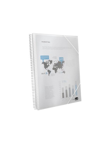 CARPETA ESCAPARATE C/ESP.20 FUNDAS PP.A4 TPTE.