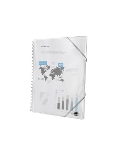 CARPETA ESCAPARATE C/ESP.30 FUNDAS PP.A4 TPTE.