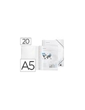 CARPETA ESCAPARATE C/ESP.20 FUNDAS PP.A5 TPTE. 2