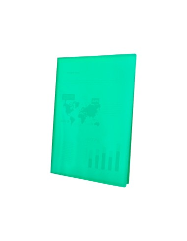 CARPETA ESCAPARATE 10 FUNDAS PP A4 VE.TRANSLUCIDA
