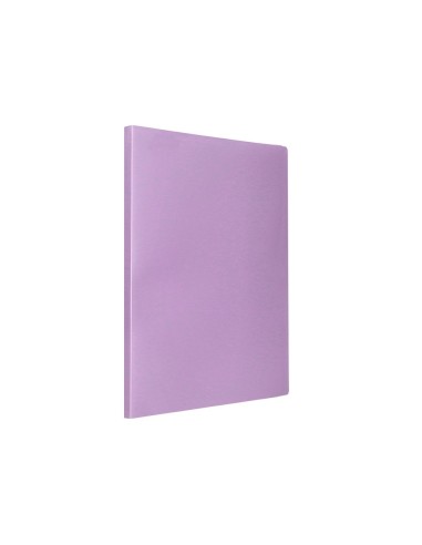 CARPETA ESCAPARATE 40 FUNDAS PP.A4 LAVANDA OPACO