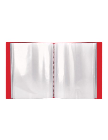 CARPETA PERSONALIZA 20 FUNDAS PP. A4 RJ. TRANS.PORTADA LOMO