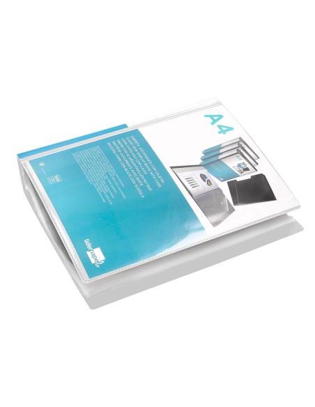 CARPETA PERSONALIZA 100 FUNDAS PP.DIN A4 TPTE.CAJETIN