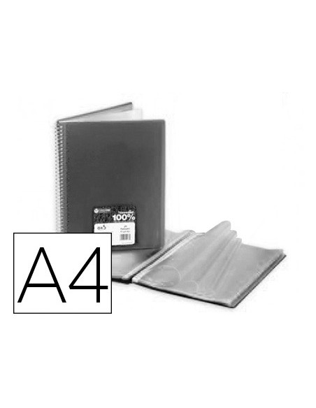 CARPETA CARCHIVO ARCHIVEX STAR ESCAPARATE ESP.40 FUNDAS A4 NG.