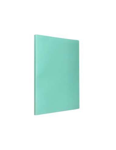 CARPETA ESCAPARATE 60 FUNDAS PP.A4 VE.MANZANA OPACO