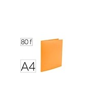 CARPETA ESCAPARATE 80 FUNDAS PP.A4 NJ.FLUOR OPACO 2