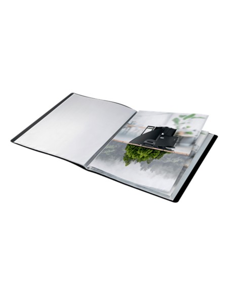 CARPETA LEITZ RECYCLE ESCAPARATE A4 20 FUNDAS PP. NG.