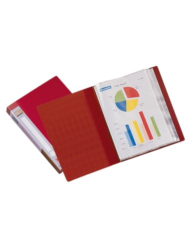 CARPETA ESCAPARATE 30 FUNDAS PP A4 RJ.LOMO PERSONALIZABLE