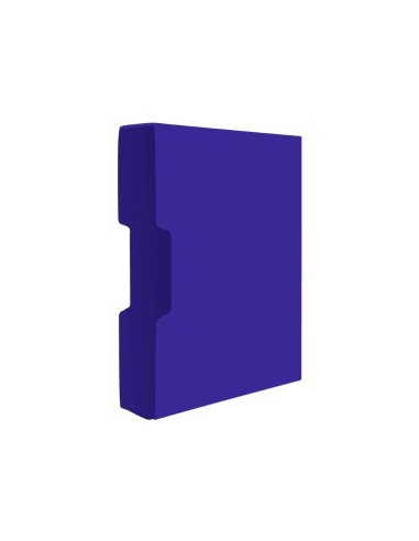 CARPETA ESCAPARATE 100 FUNDAS PP A4 AZ.C/CAJETIN