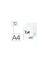 CARPETA ESCAPARATE 10 FUNDAS PP A4 TPTE.FROSTY 2