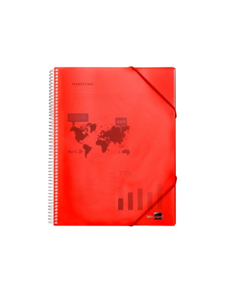 CARPETA ESCAPARATE C/ESP.10 FUNDAS PP A4 RJ.