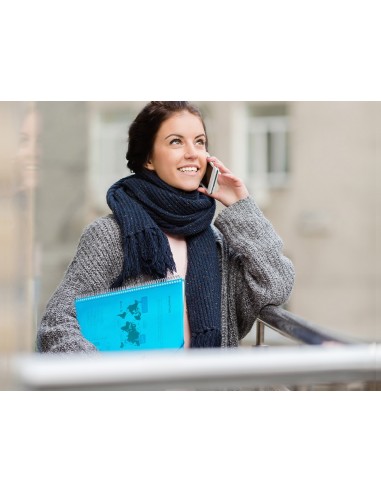 CARPETA ESCAPARATE C/ESP.60 FUNDAS PP A4 AZ.