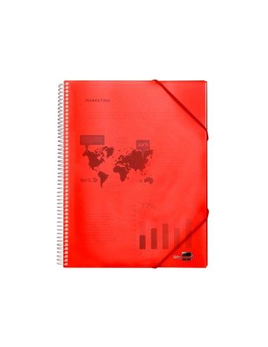 CARPETA ESCAPARATE C/ESP.60 FUNDAS PP A4 RJ.