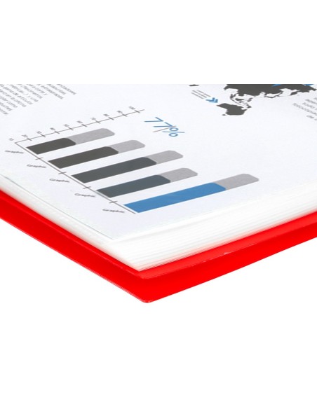 CARPETA ESCAPARATE C/ESP.60 FUNDAS PP A4 RJ.