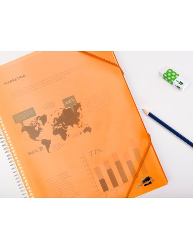 CARPETA ESCAPARATE C/ESP.60 FUNDAS PP A4 NJ.