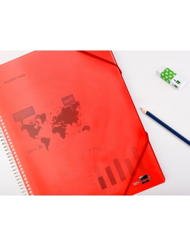 CARPETA ESCAPARATE C/ESP.80 FUNDAS PP A4 RJ.