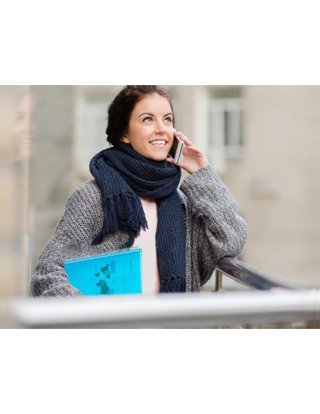 CARPETA ESCAPARATE C/ESP.20 FUNDAS PP A5 AZ.EC45