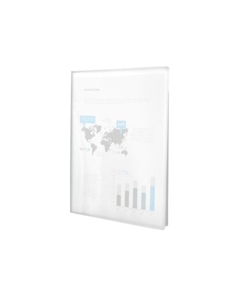 CARPETA  ESCAPARATE 40 FUNDAS PP. A3 TPTE.TRANSLUCIDO