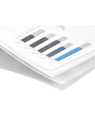 CARPETA  ESCAPARATE 40 FUNDAS PP. A3 TPTE.TRANSLUCIDO