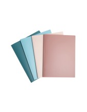 CARPETA ESCAPARATE EXACOMPTA SKANDI A4 30 FUNDAS RECICLADAS SURT.