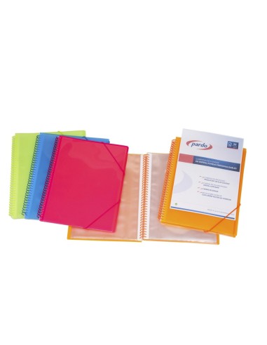 CARPETA PARDO ESCAPARATE ESP.30 FUNDAS FL. PERSO.NG.