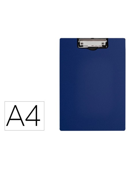 CARPETA Q-CONNECT MINICLIP SUPERIOR DIN A4 PLASTICO 50% RECICLADO AZ