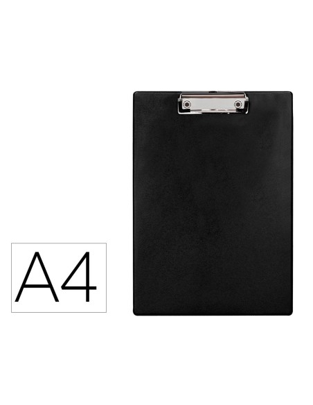 PORTANOTAS Q-CON.PLASTICO 50% RECICLADO A4 NG.GROSOR 2,1MM