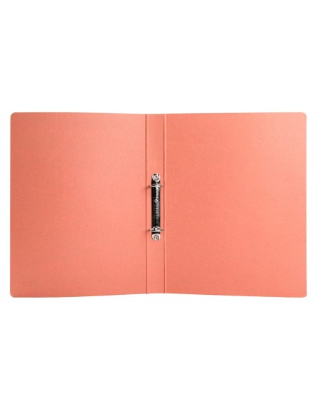 CARPETA 2 A 25 MM CARTON CUERO FL.