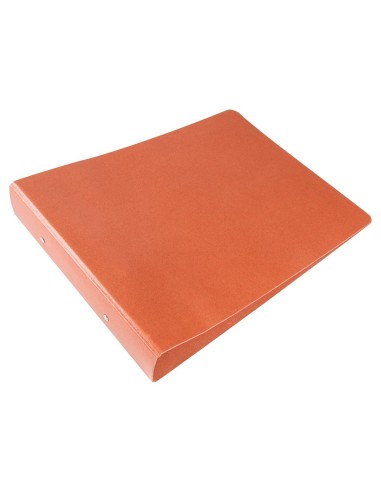 CARPETA 2 A 40 MM CARTON CUERO 4º APAISADO