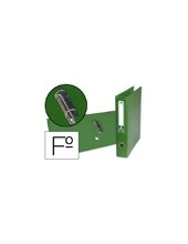 ARCH.ANILLAS 40 MM C.FORRADO FL.VER C/OLLAO Y TARJETERO 2