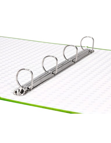 CARPETA 4 A 25 MM MIXTAS C.FORRADO COAT FL.I-VERDE