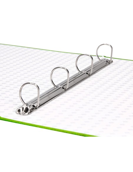 CARPETA 4 A 25 MM MIXTAS C.FORRADO COAT FL.I-VERDE