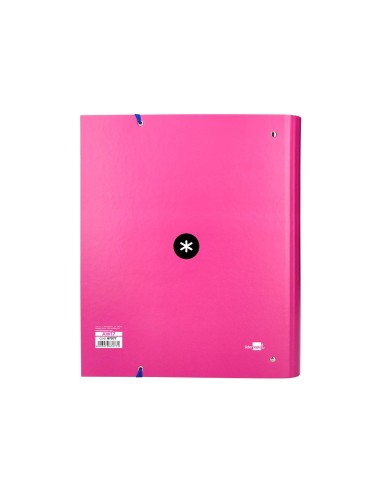 CARPETA RECAMBIO Y SOLAPA ANTARTIK A4 CUADRO 5MM FORR.4A.RED.40MM RS.