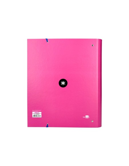 CARPETA RECAMBIO Y SOLAPA ANTARTIK A4 CUADRO 5MM FORR.4A.RED.40MM RS.