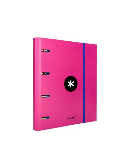 CARPETA RECAMBIO Y SOLAPA ANTARTIK A4 CUADRO 5MM FORR.4A.RED.40MM RS.