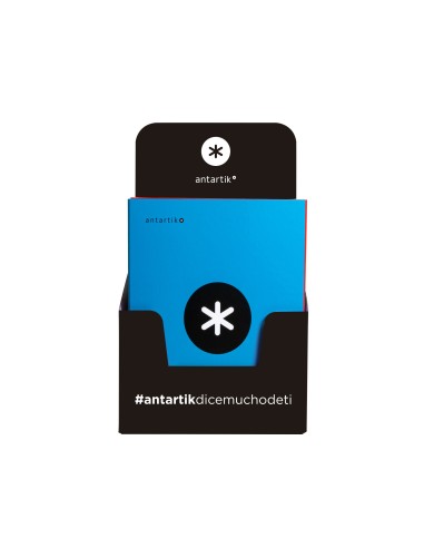 CARPETA 4 ANILLAS 40MM MIXTAS ANTARTIK A4 FORRADA SURT