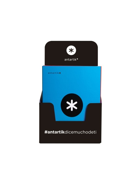 CARPETA 4 ANILLAS 40MM MIXTAS ANTARTIK A4 FORRADA SURT