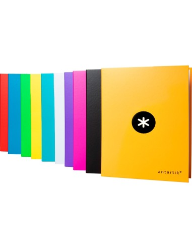 CARPETA 4 ANILLAS 40MM MIXTAS ANTARTIK A4 FORRADA SURT